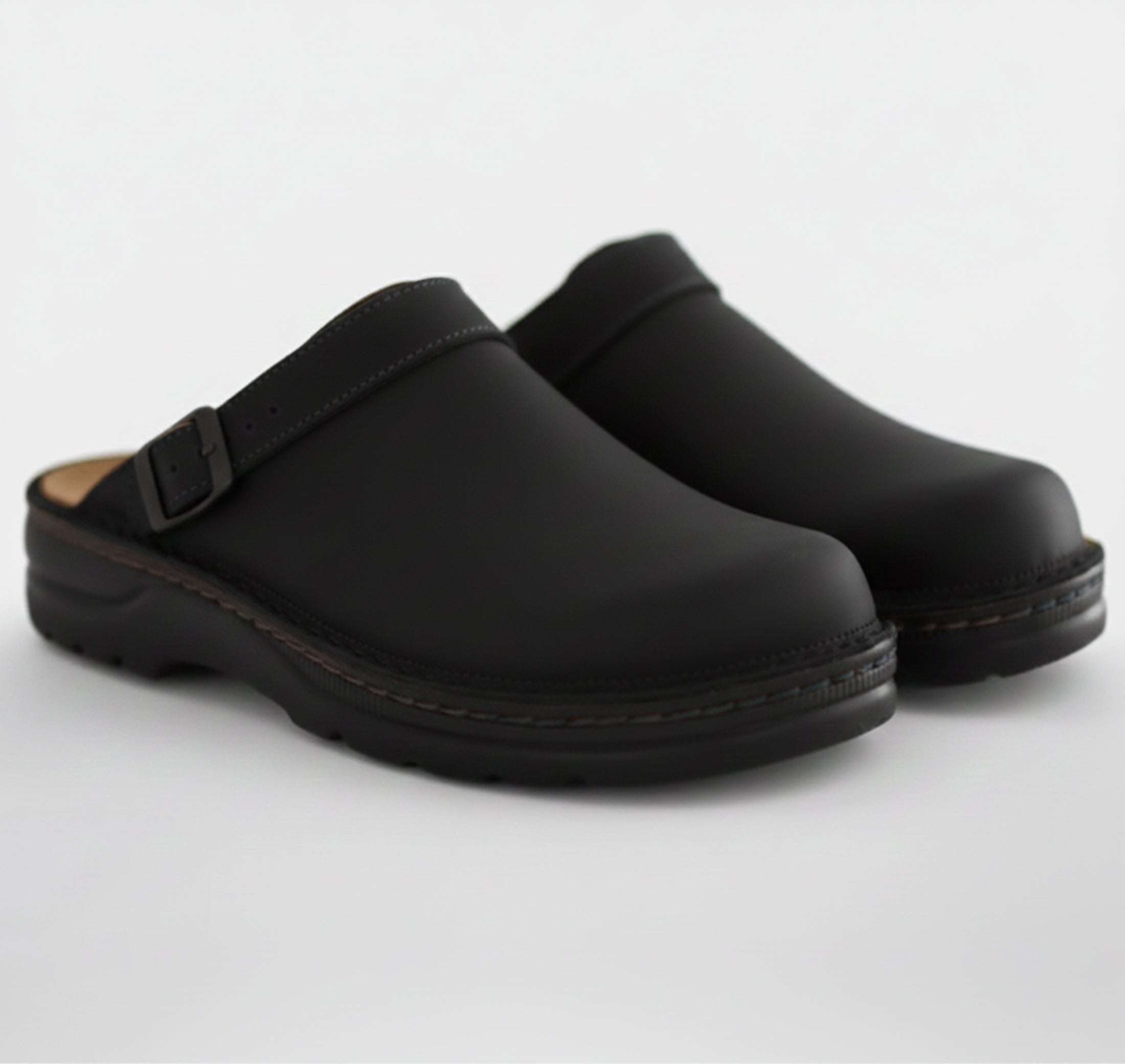 Rocal Outlet | Zuecos unisex de ante – comodidad con puntera cerrada