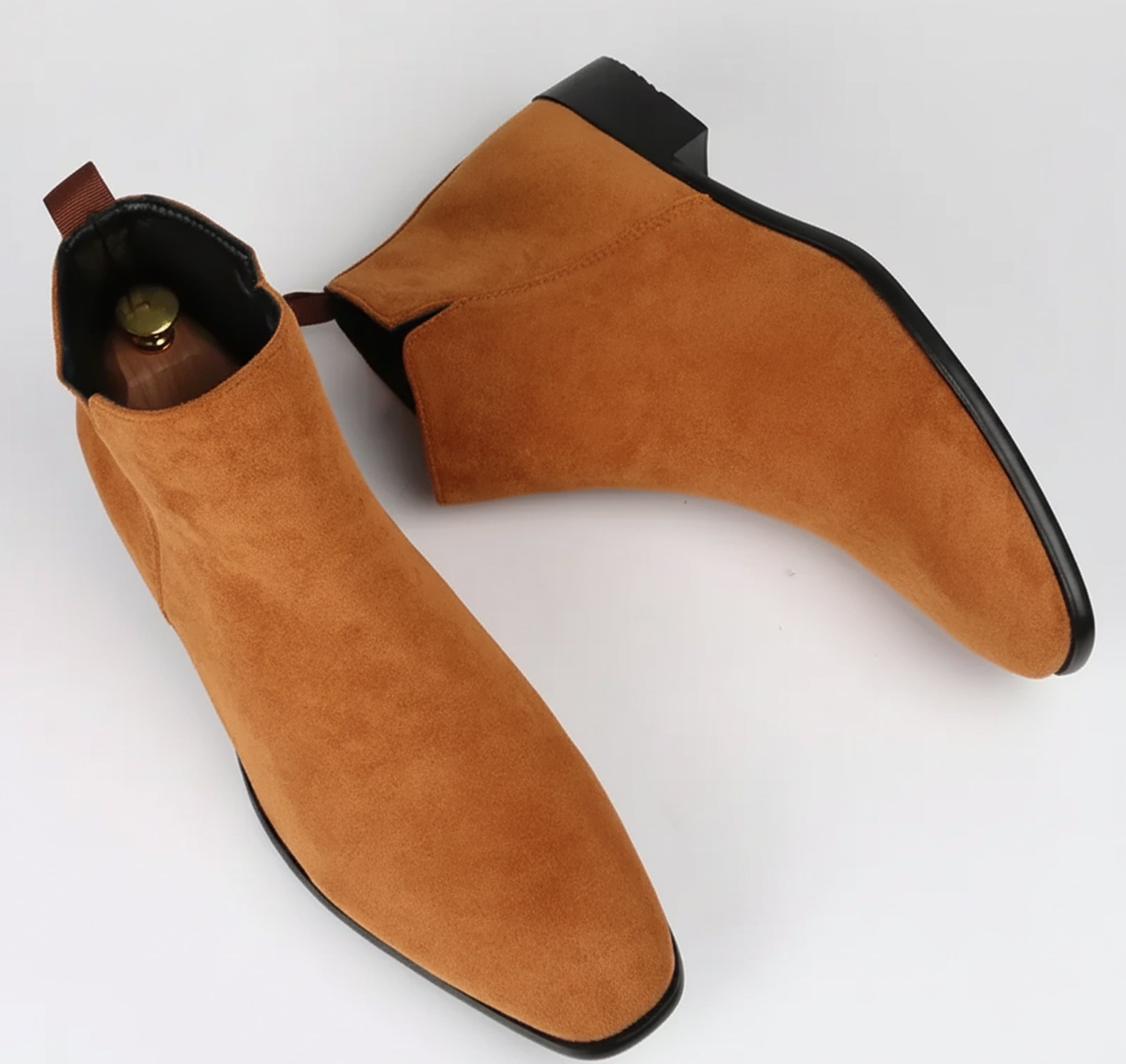 Rocal Outlet | Botines Chelsea de invierno para hombre – Modernidad clásica cuadrada