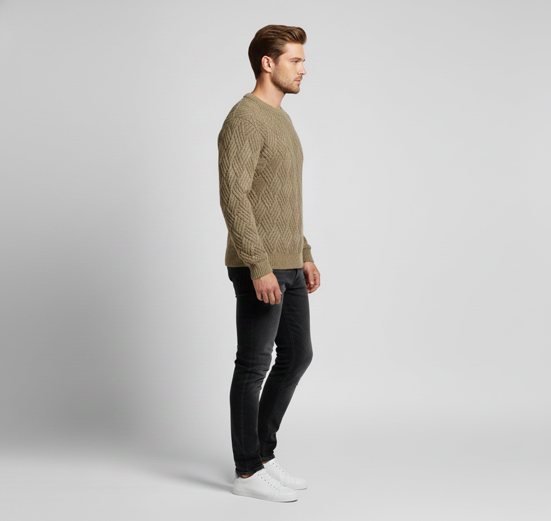 Rocal Outlet | Jersey casual de hombre – Corte relajado para otoño