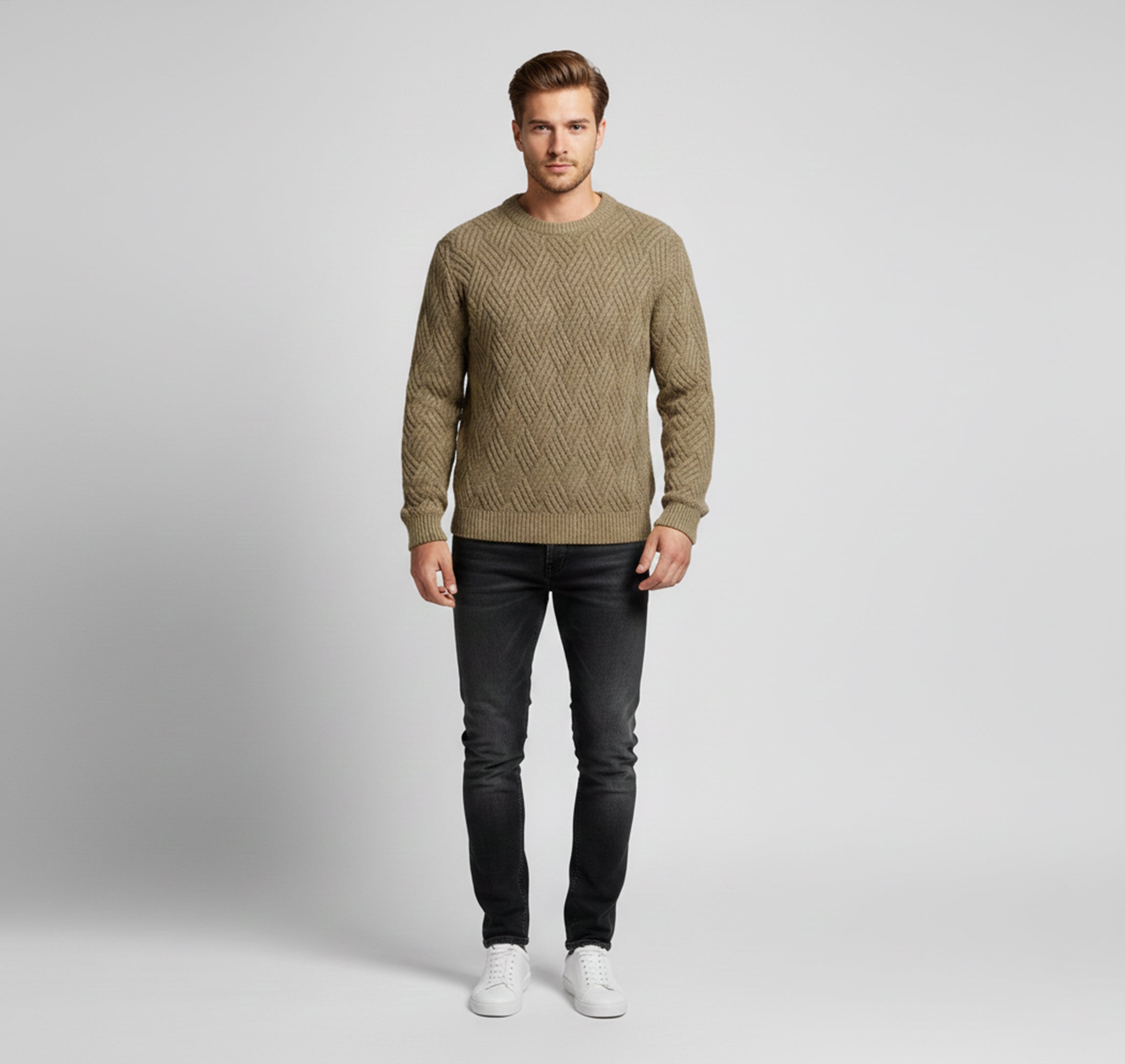 Rocal Outlet | Jersey casual de hombre – Corte relajado para otoño