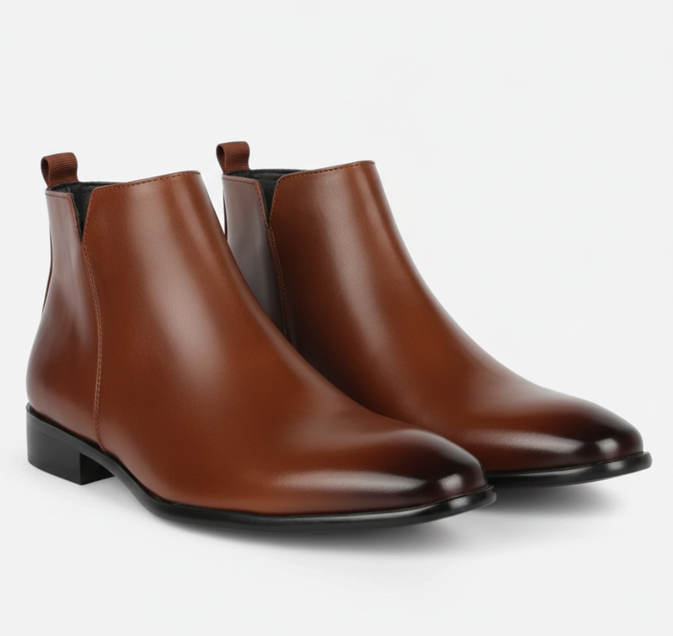 Rocal Outlet | Botines Chelsea para hombre – Cuadrado moderno para caballero
