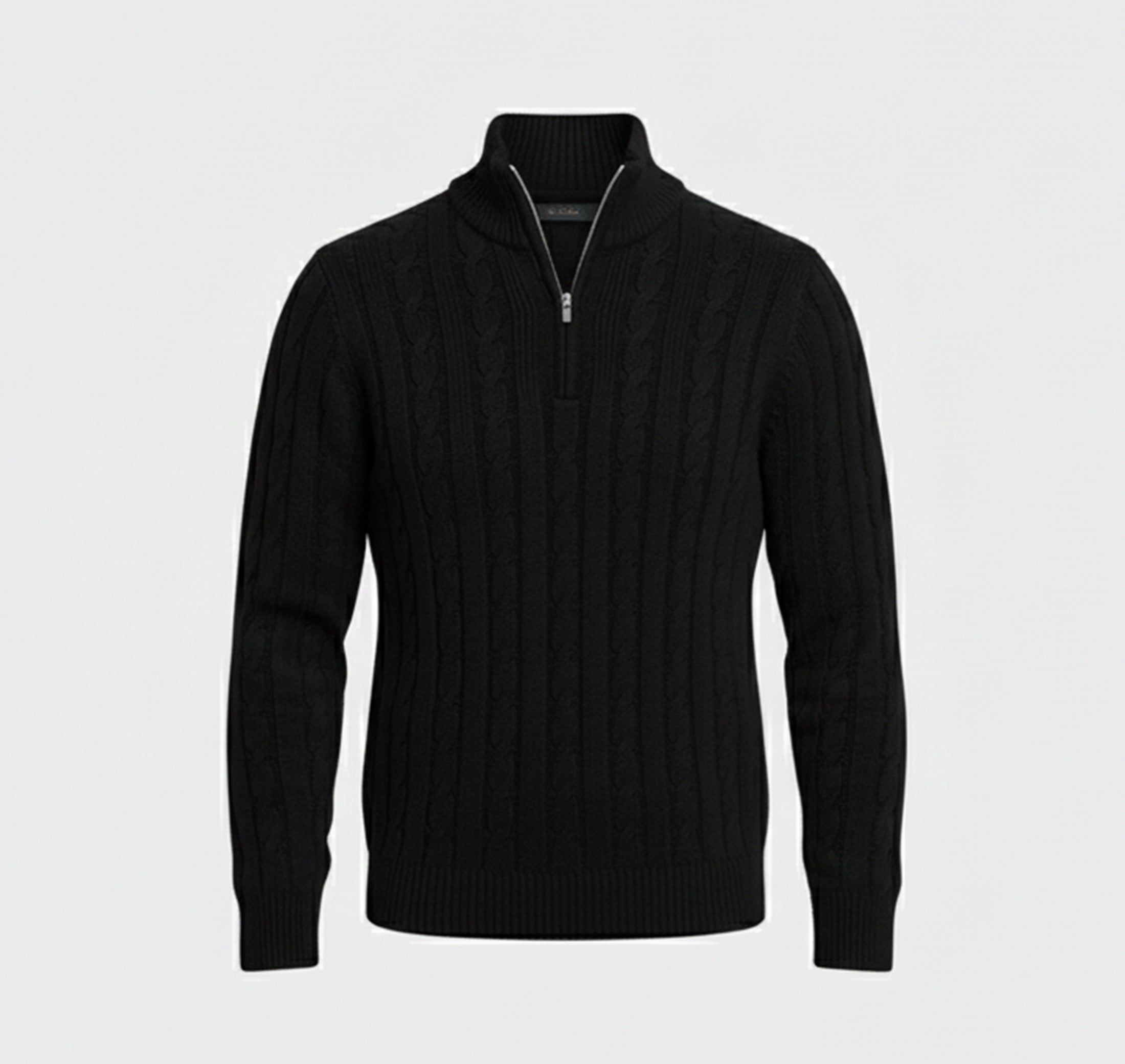 Rocal Outlet | Suéter de lana para hombre – Clásico con cuello semi-alto