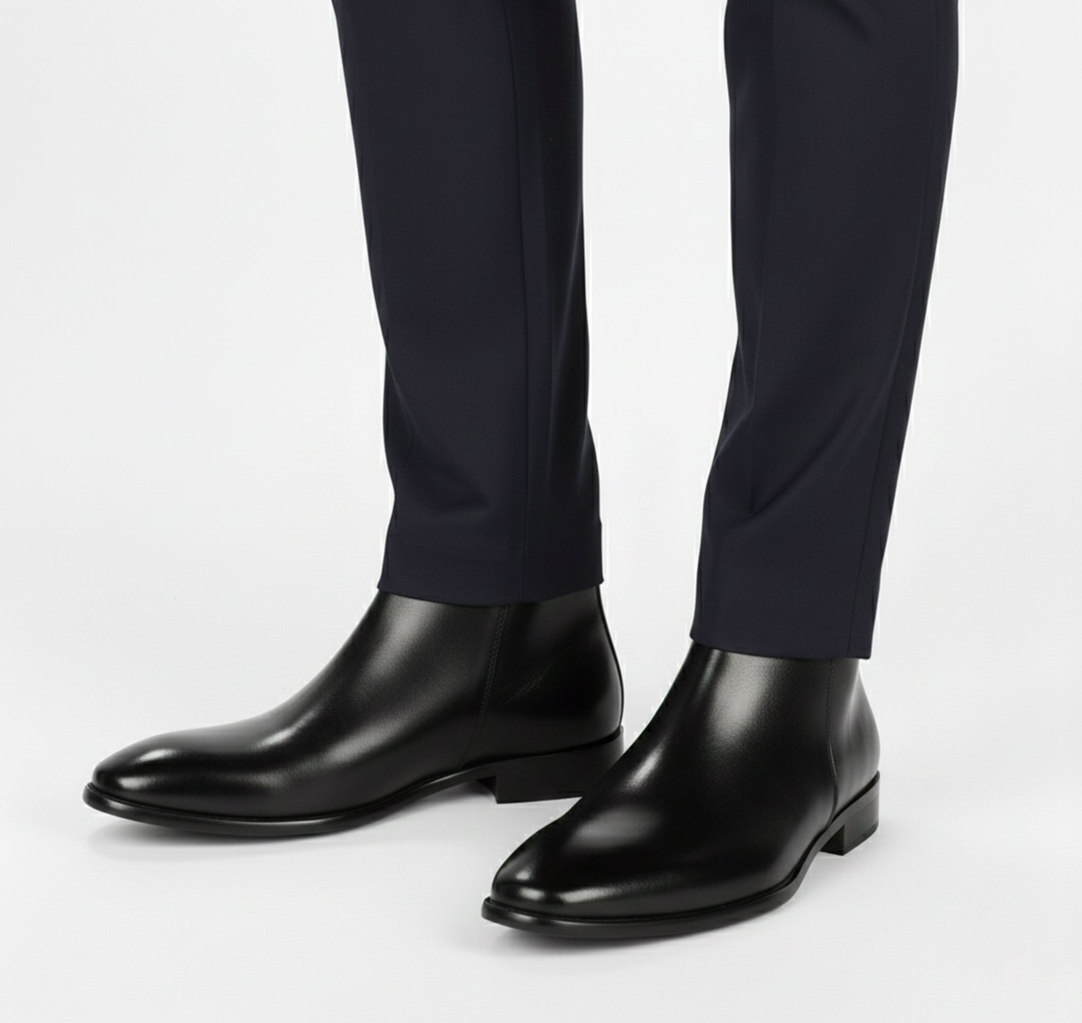 Rocal Outlet | Botines Chelsea para hombre – Cuadrado moderno para caballero