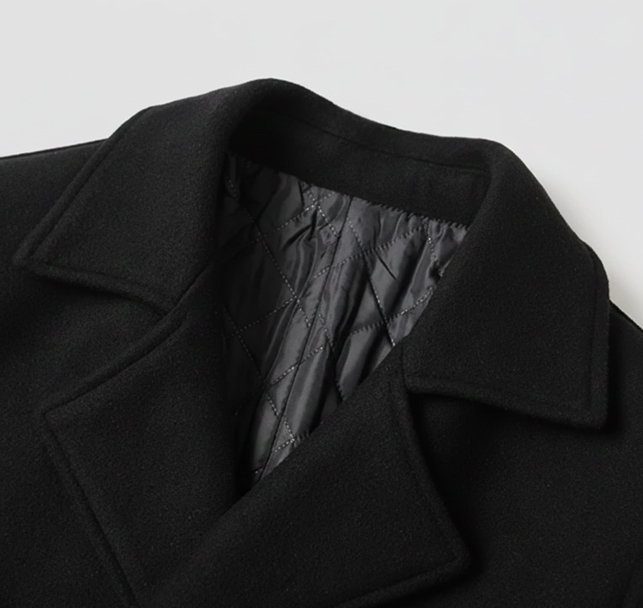 Rocal Outlet | Abrigo clásico de lana para hombre – edición moderna y casual