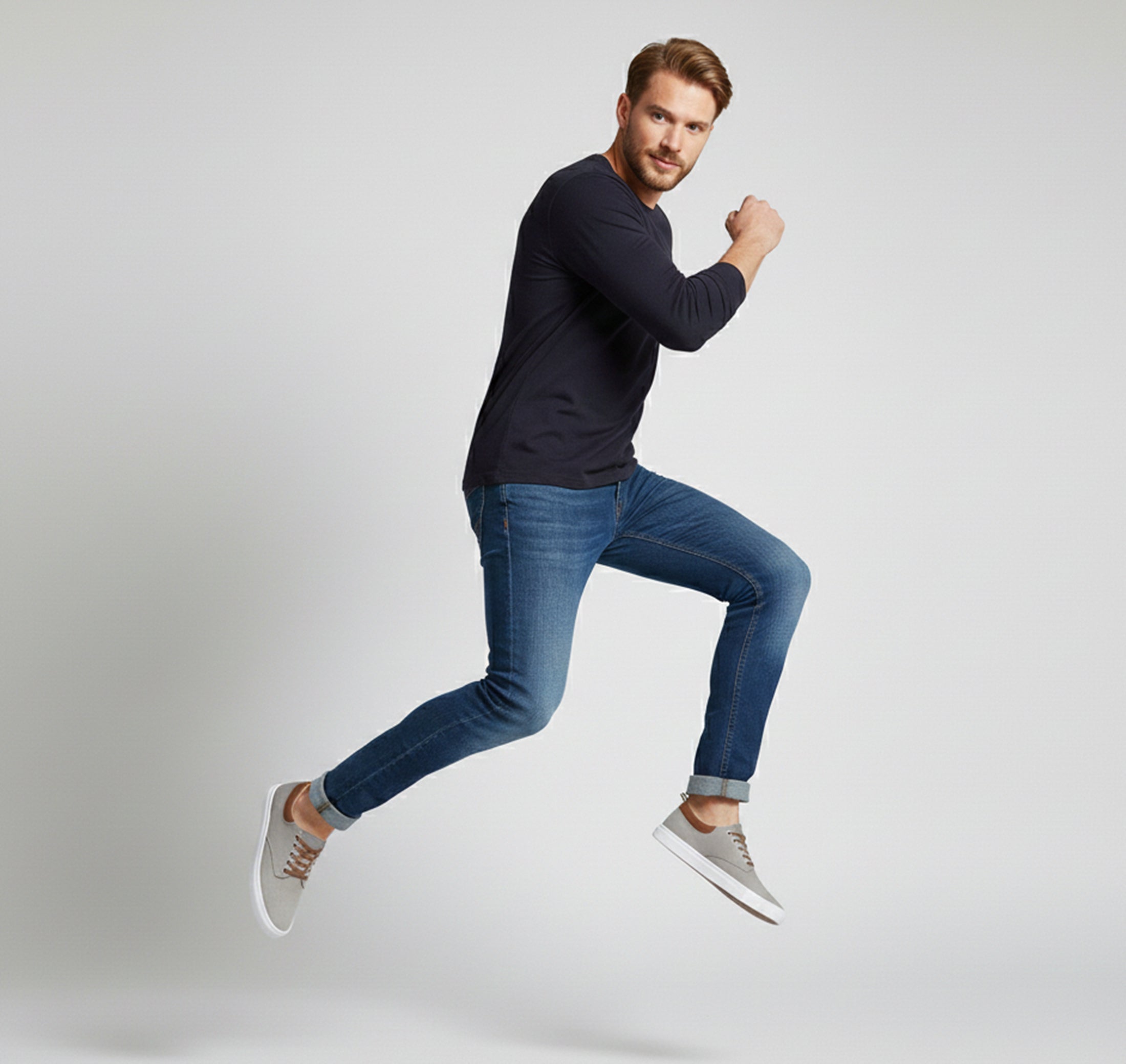 Rocal Outlet | Zapatillas deportivas de lona para hombre – Ajuste deportivo diario