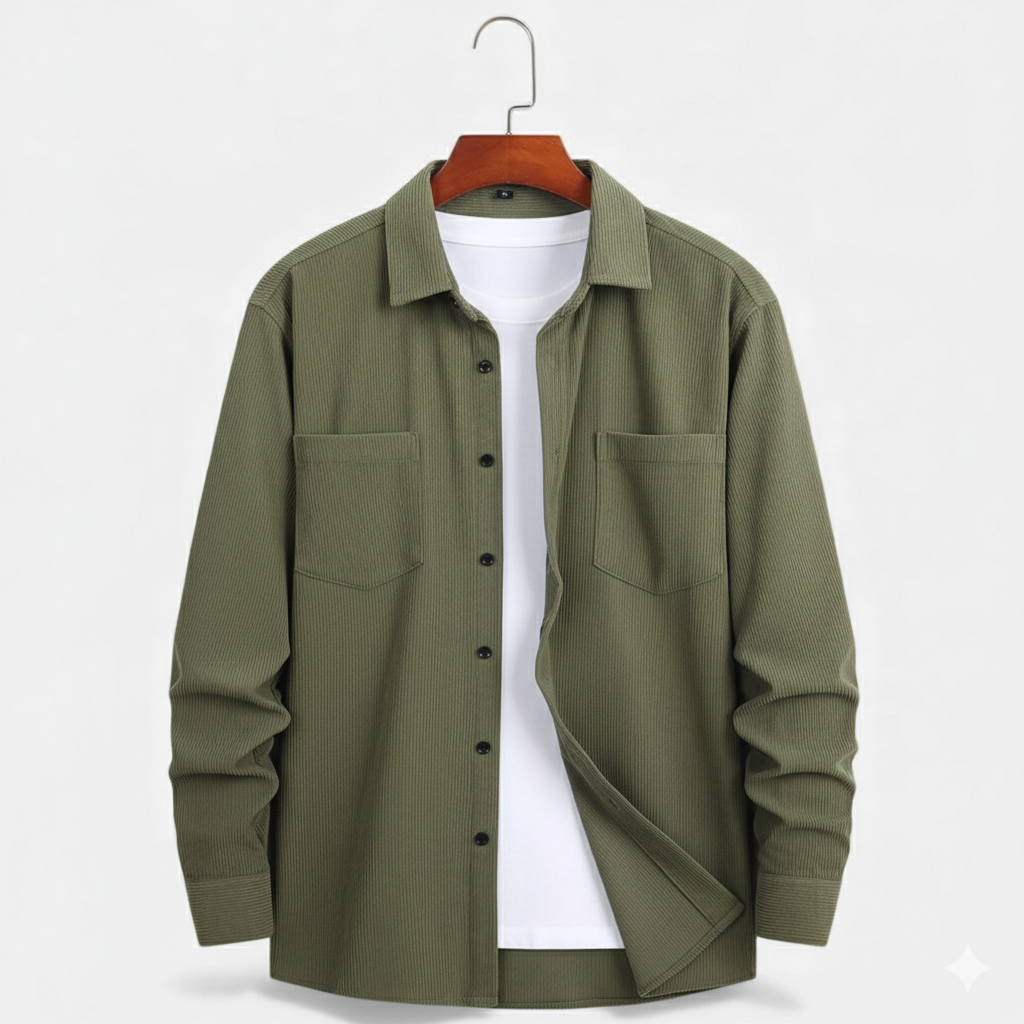 Rocal Outlet | Sobrecamisa de pana para hombre – Encanto casual elegante sin esfuerzo