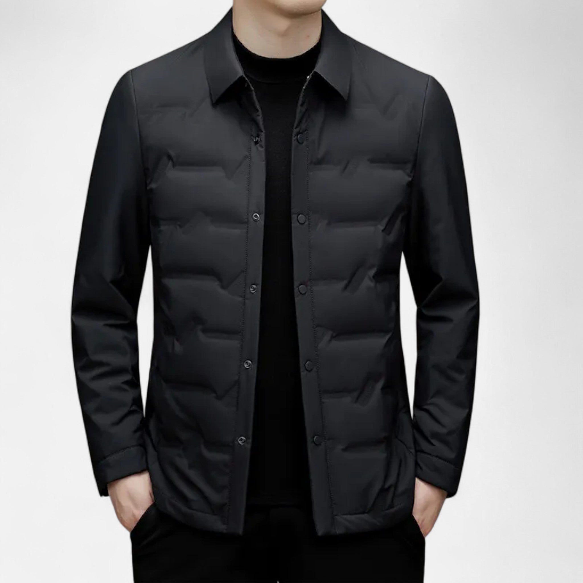 Rocal Outlet | Plumífero ligero de hombre – Elegancia clásica para invierno