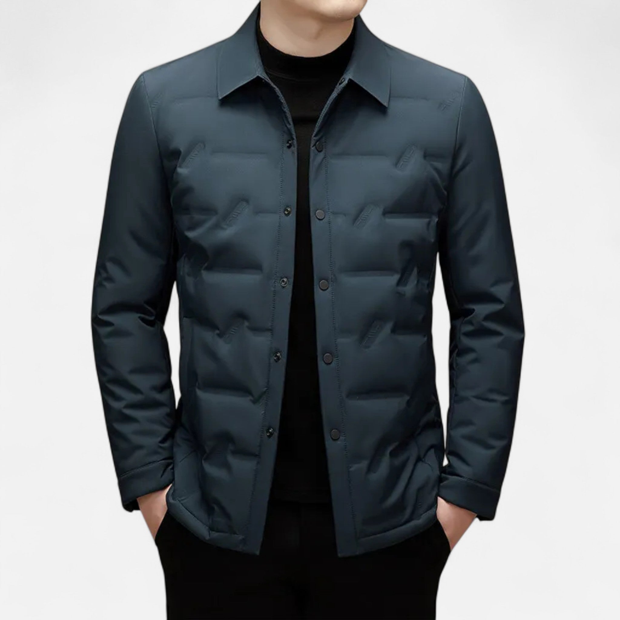 Rocal Outlet | Plumífero ligero de hombre – Elegancia clásica para invierno