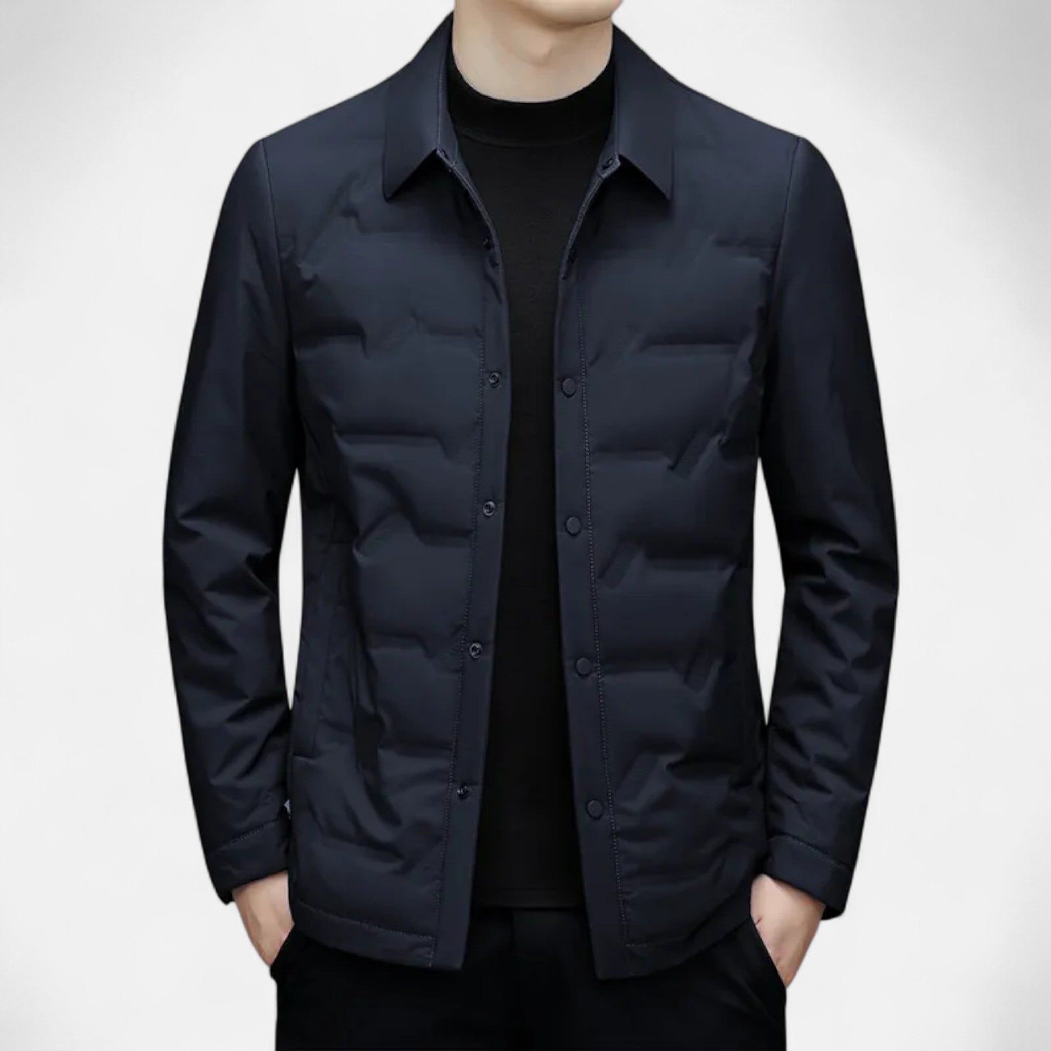 Rocal Outlet | Plumífero ligero de hombre – Elegancia clásica para invierno