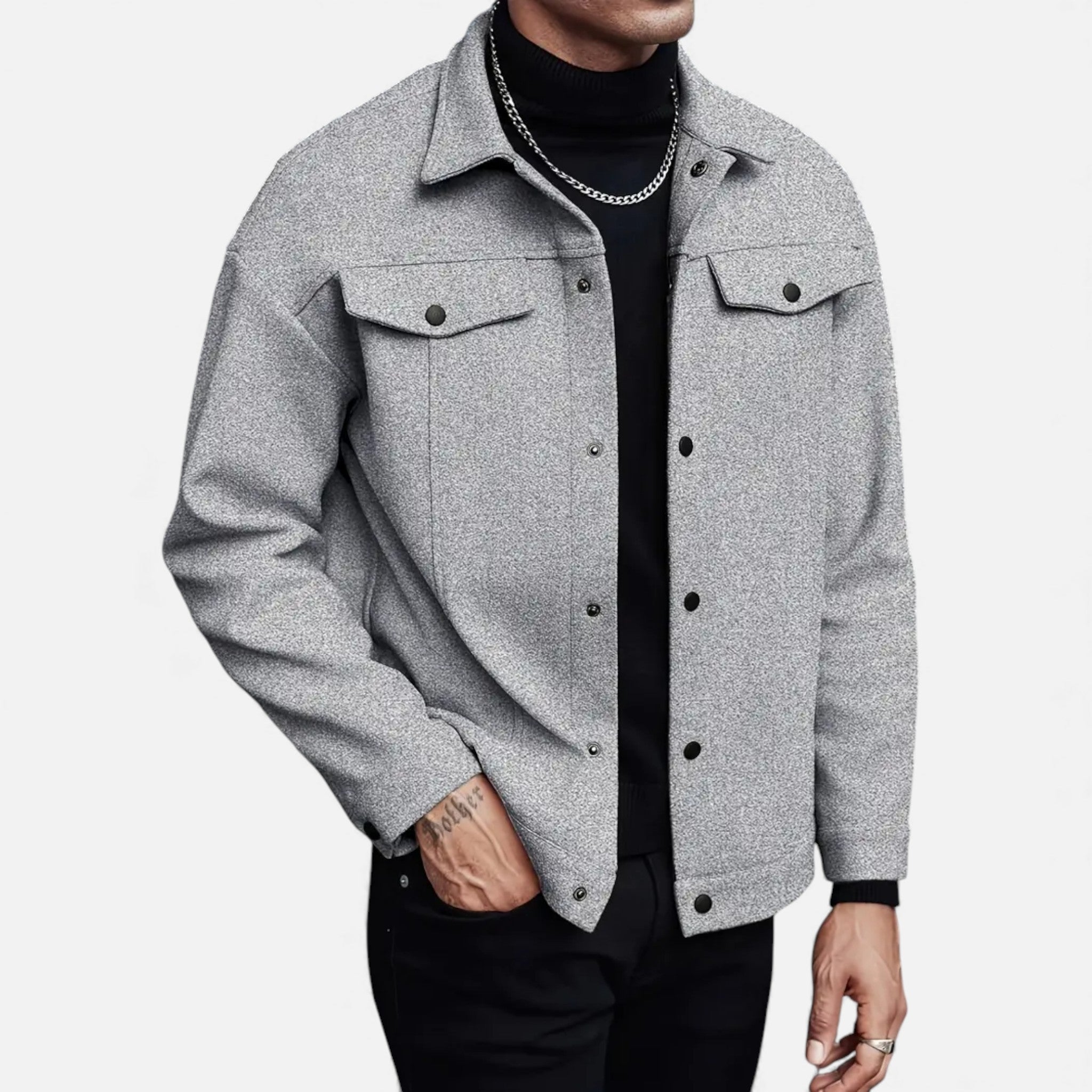 Rocal Outlet | Chaqueta Casual Estilo Europeo para Hombre – Elegancia Confeccionada para Cada Ocasión