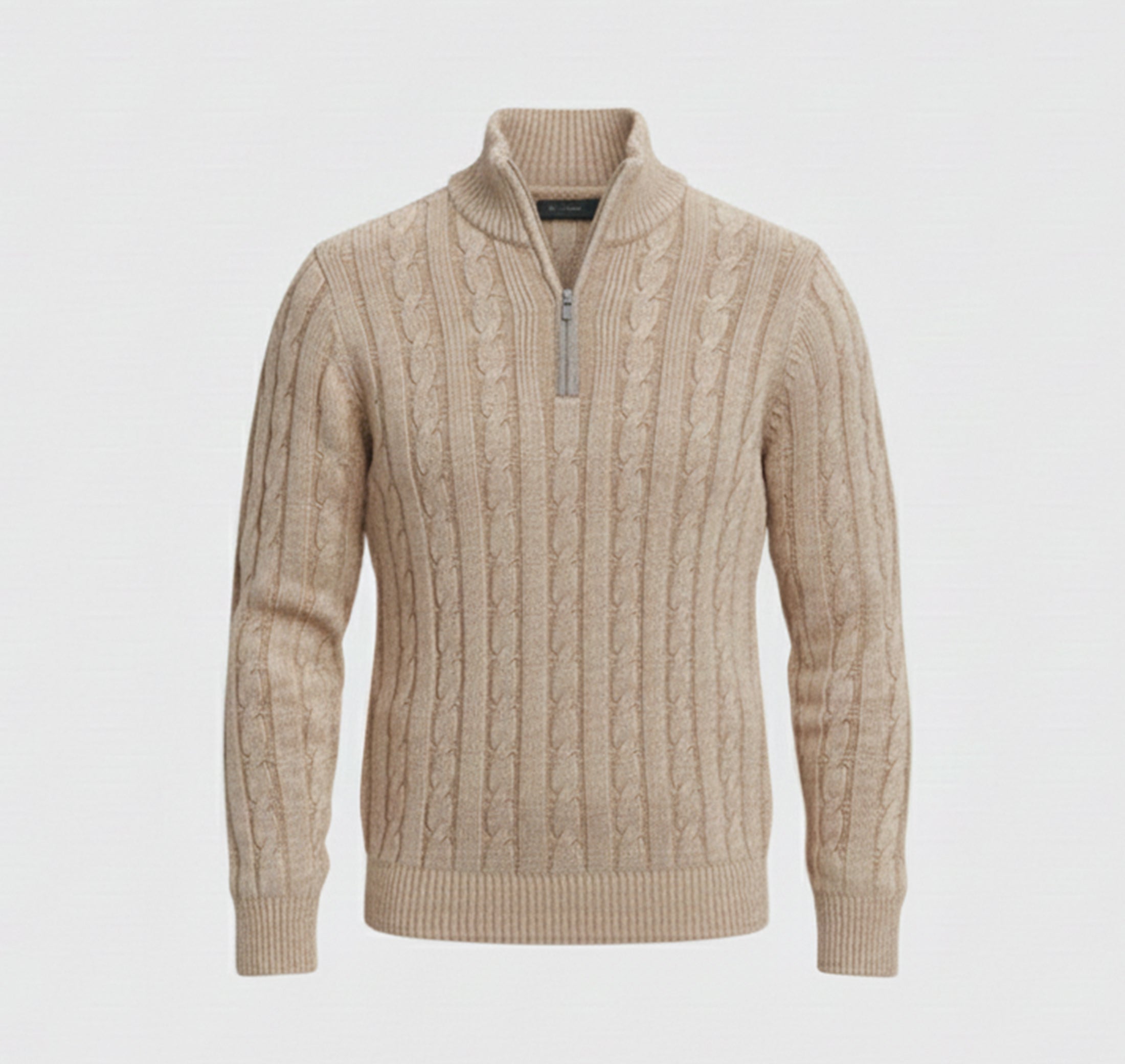 Rocal Outlet | Suéter de lana para hombre – Clásico con cuello semi-alto