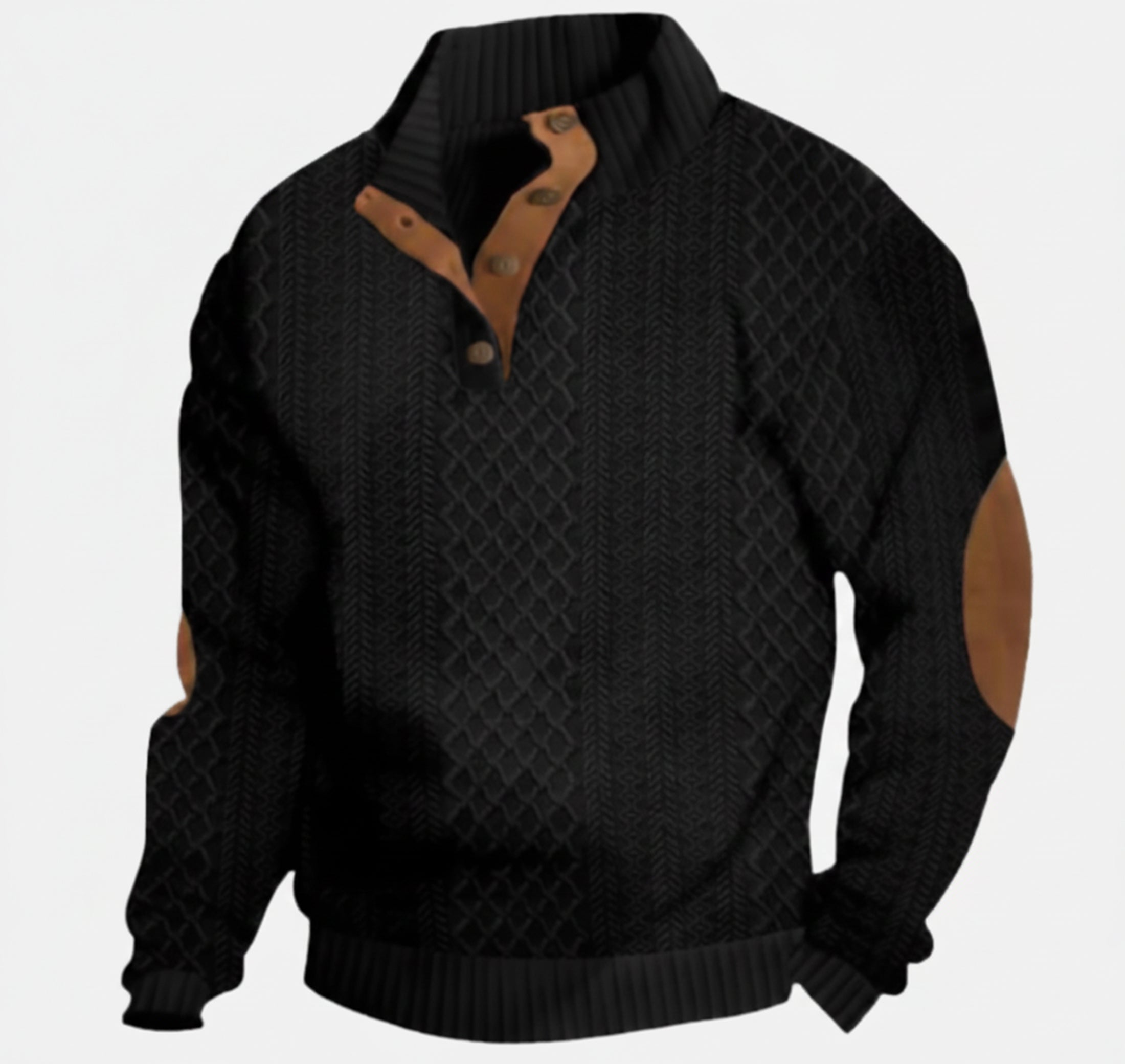 Rocal Outlet | Jersey de Invierno para Hombre – Tejido Holgado Acogedor