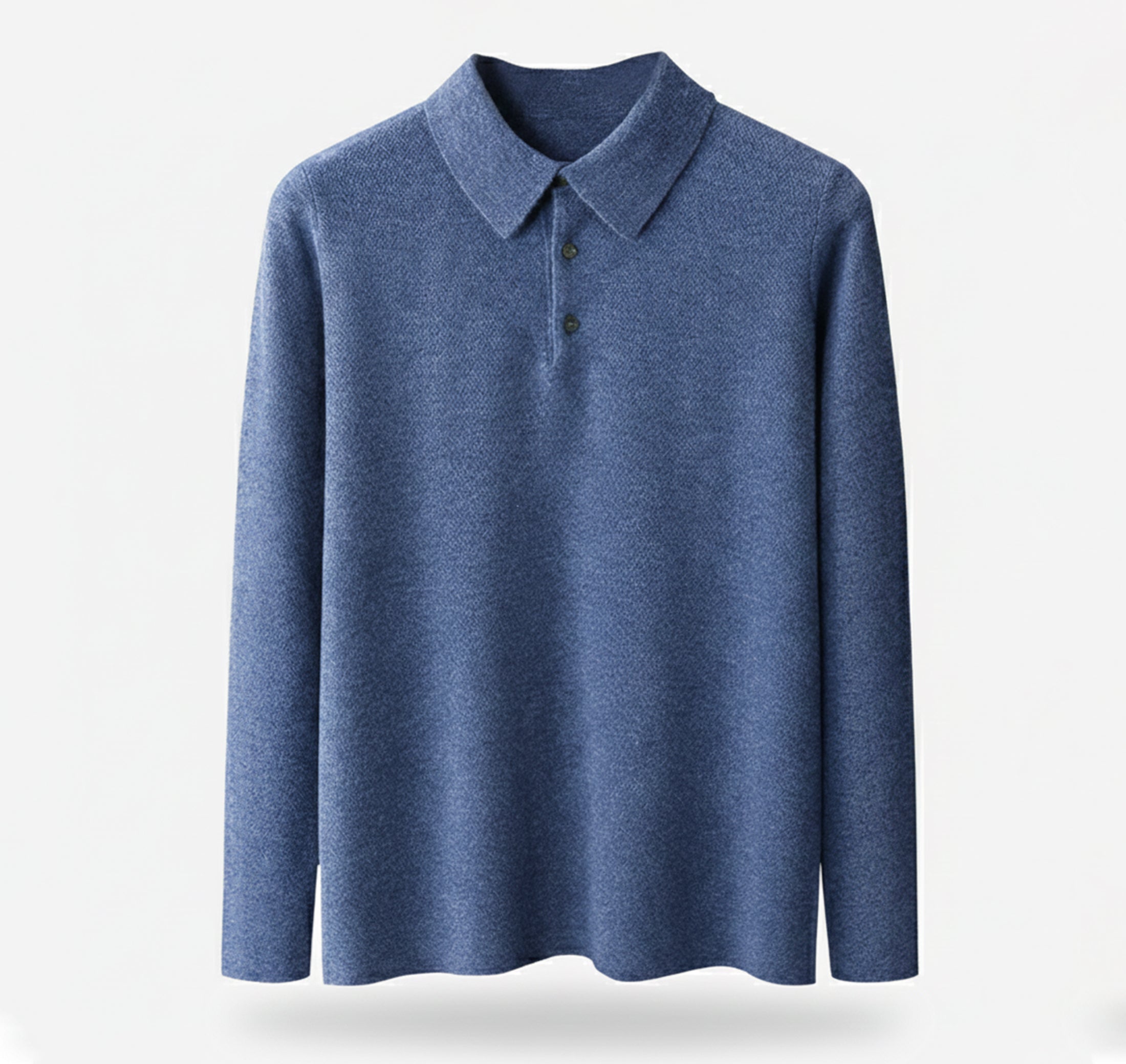 Rocal Outlet | Jersey de Punto con Cuello Polo para Hombre – Capa Diaria Cálida