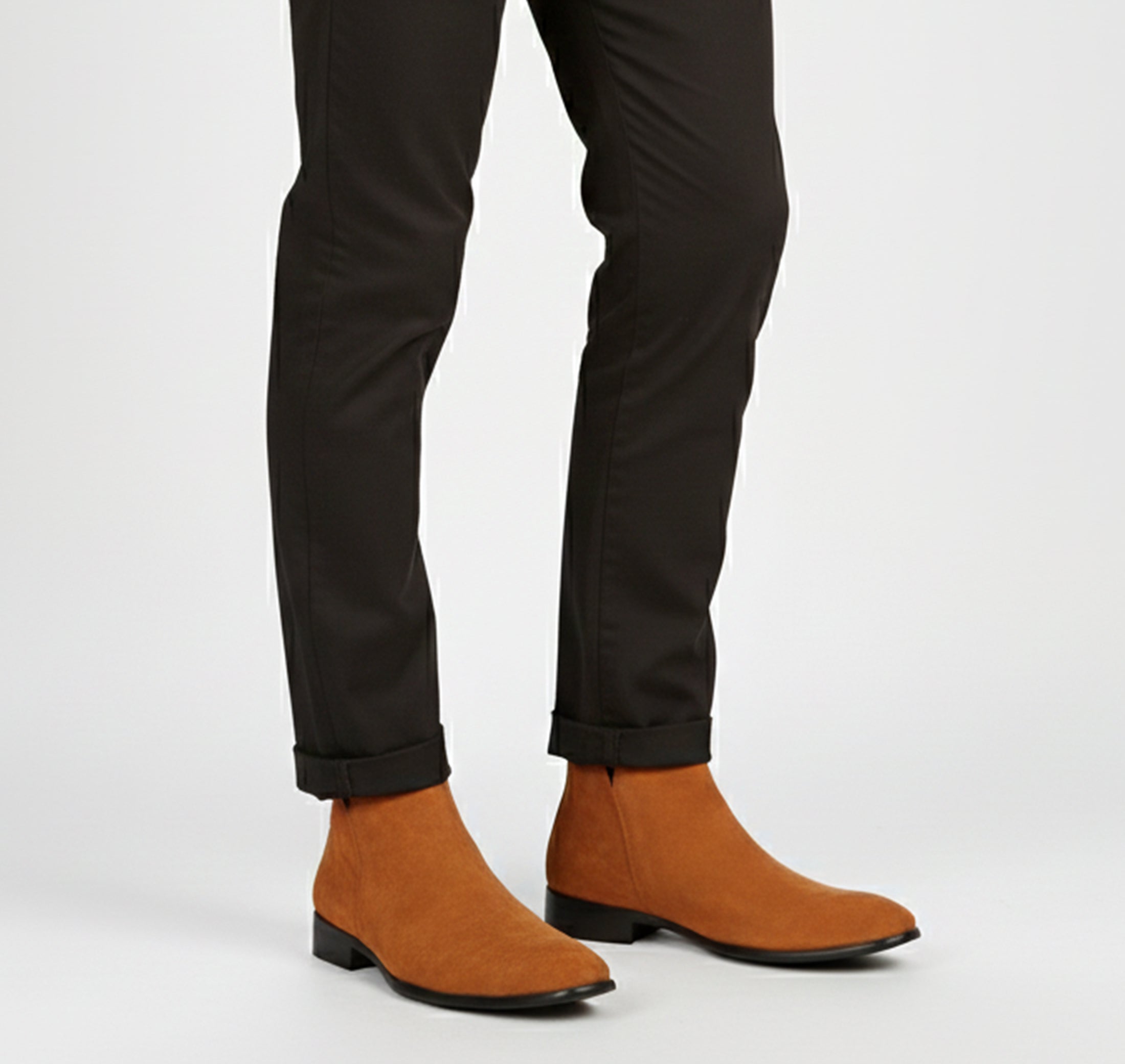 Rocal Outlet | Botines Chelsea de invierno para hombre – Modernidad clásica cuadrada
