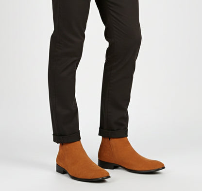 Rocal Outlet | Botines Chelsea de invierno para hombre – Modernidad clásica cuadrada