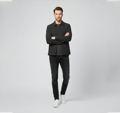 Rocal Outlet | Chaqueta casual de hombre – Cuello mao moderno
