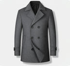 Rocal Outlet | Men’s Classic Wool Coat – Modern Leisure Edition