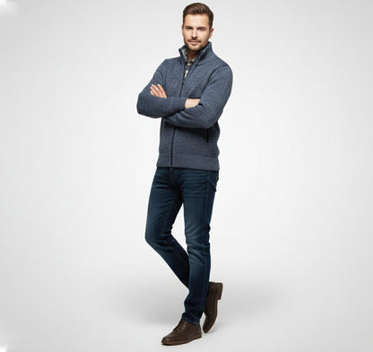 Rocal Outlet | Cárdigan de Punto para Hombre – Capa Cálida de Punto