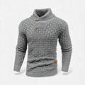 Rocal Outlet | Men’s Sweater – Lapel Knit Winter Classic