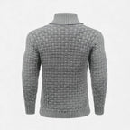 Rocal Outlet | Men’s Sweater – Lapel Knit Winter Classic