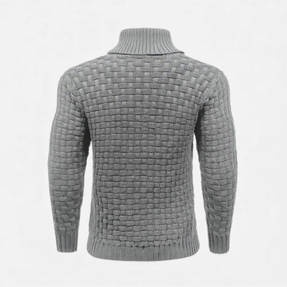 Rocal Outlet | Jersey para Hombre – Clásico Invernal de Punto con Solapa
