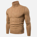 Rocal Outlet | Men’s Turtleneck Sweater – Heritage Jacquard Knit