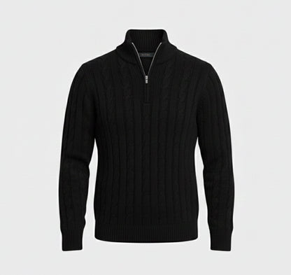 Rocal Outlet | Suéter de lana para hombre – Clásico con cuello semi-alto