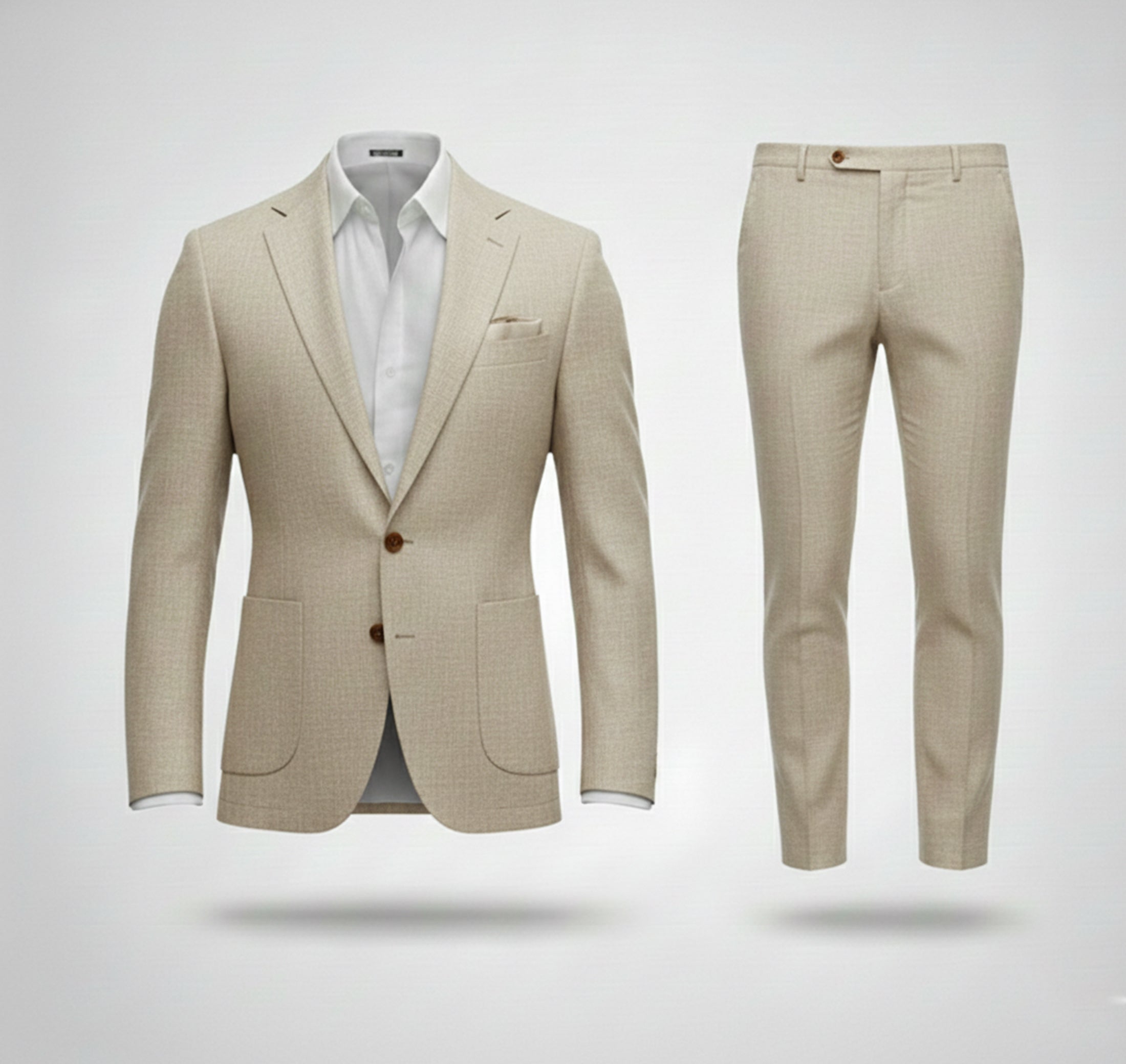 Rocal Outlet | Men’s Slim Suit Set – Digital Print Comfort