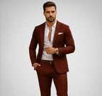 Rocal Outlet | Men’s Slim Suit Set – Digital Print Comfort