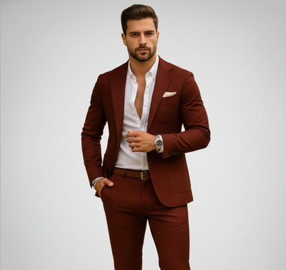 Rocal Outlet | Traje Slim para Hombre – Comodidad con Estampado Digital