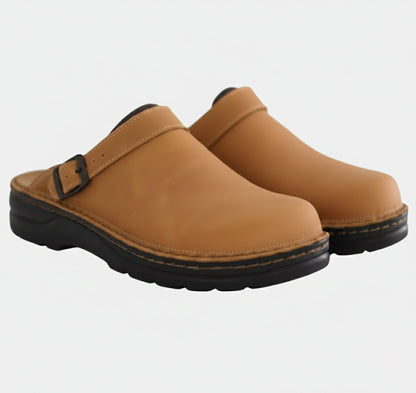 Rocal Outlet | Zuecos unisex de ante – comodidad con puntera cerrada