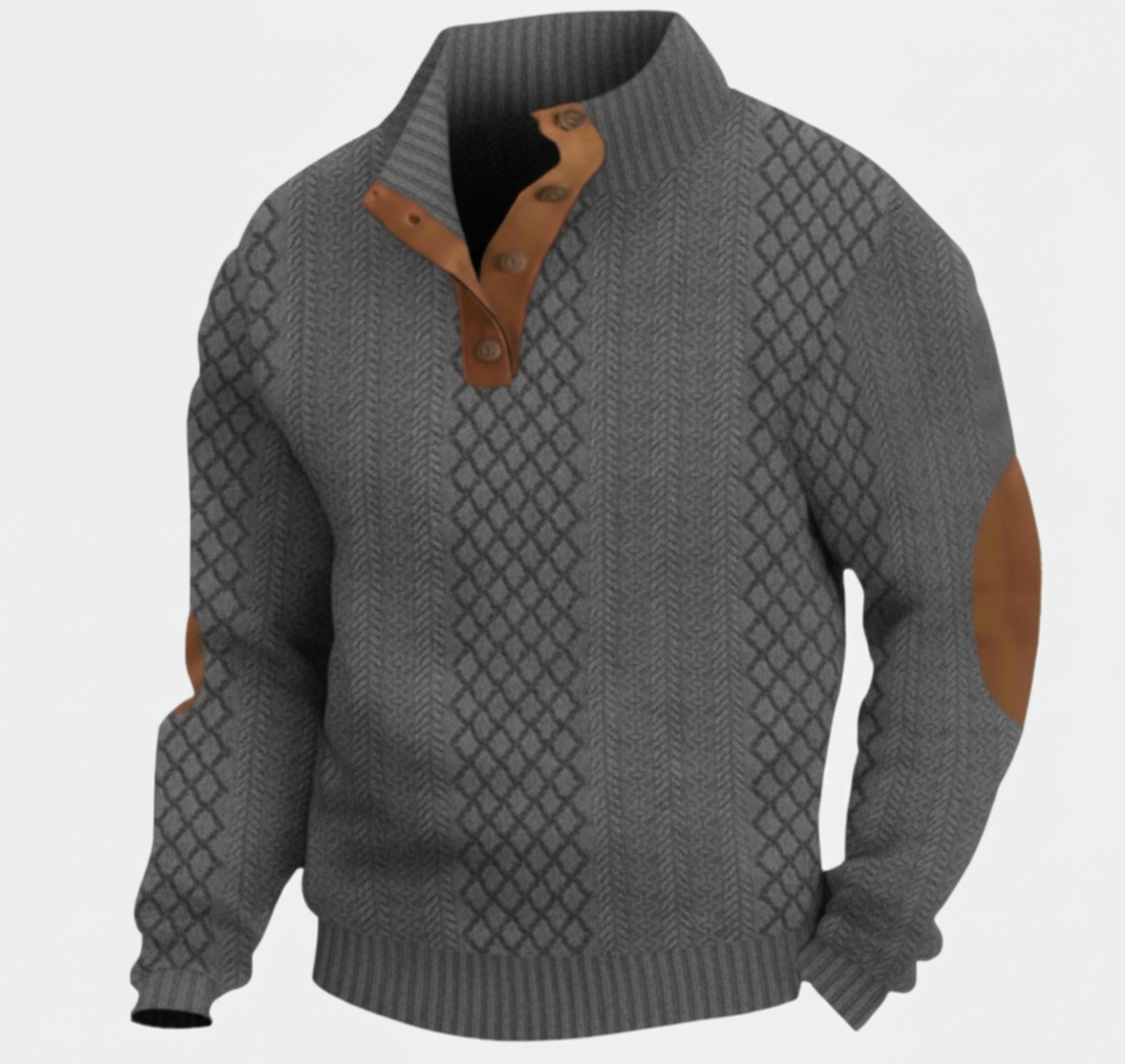 Rocal Outlet | Jersey de Invierno para Hombre – Tejido Holgado Acogedor
