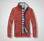 Rocal Outlet | Men’s Knit Sweater Jacket – Warm Knit Layer