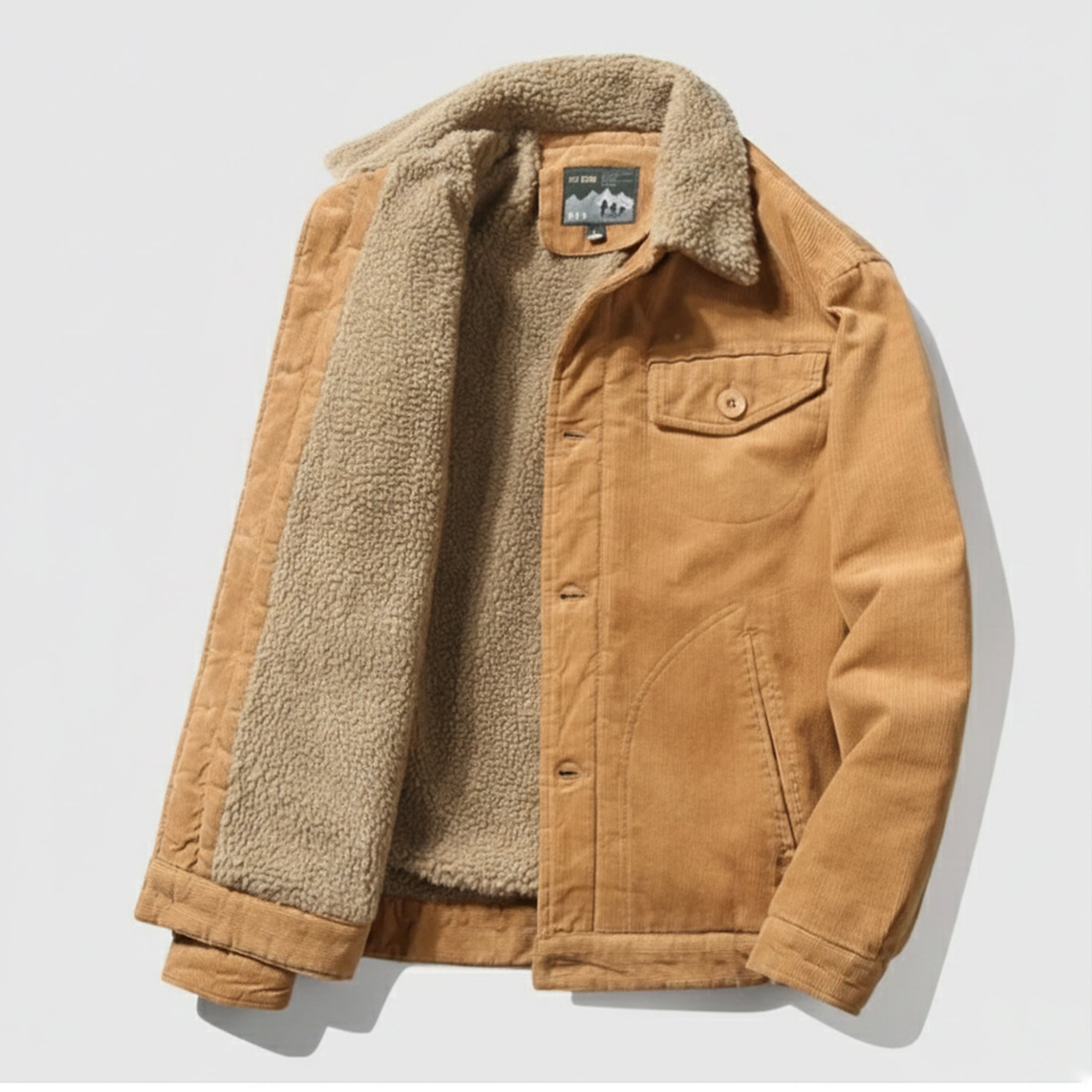 Rocal Outlet | Chaqueta informal cálida para hombre – ajuste de pana