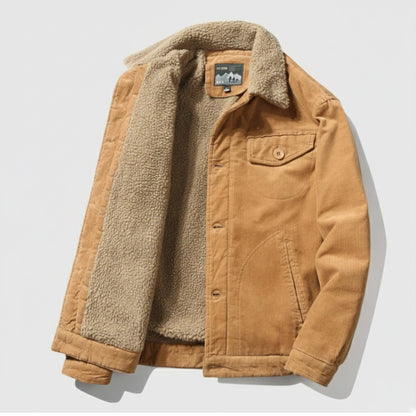Rocal Outlet | Chaqueta informal cálida para hombre – ajuste de pana