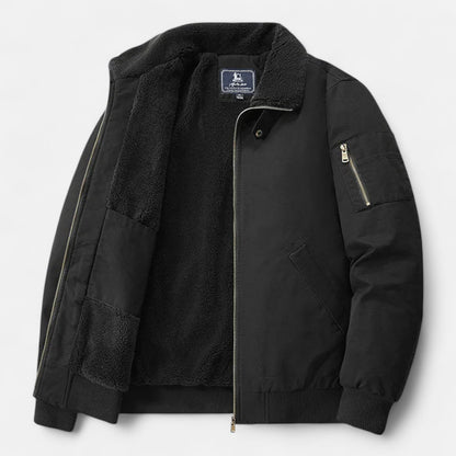 Rocal Outlet | Chaqueta para Hombre – Algodón y Lana de Cordero Atemporal