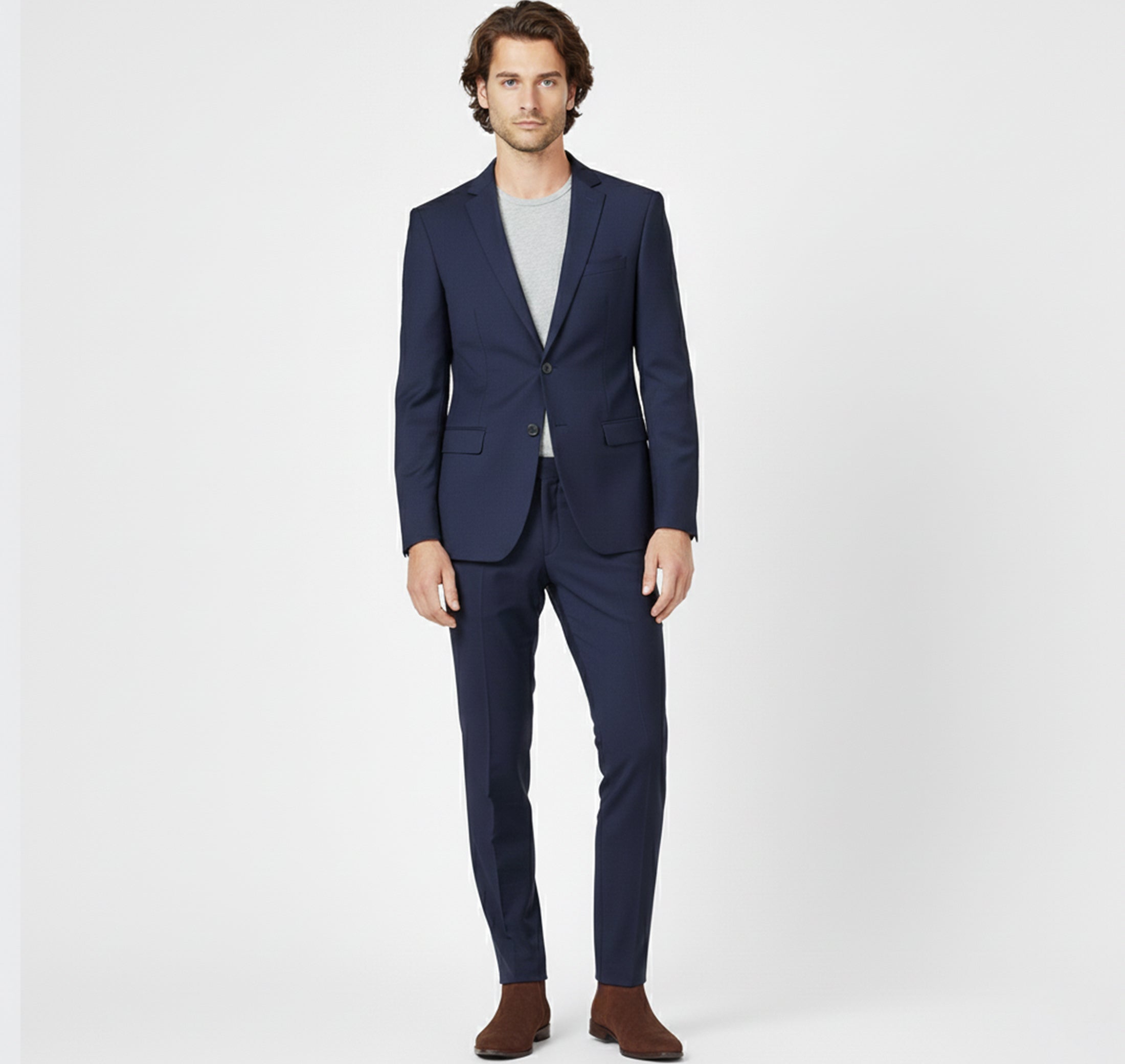 Rocal Outlet | Botines Chelsea de invierno para hombre – Modernidad clásica cuadrada