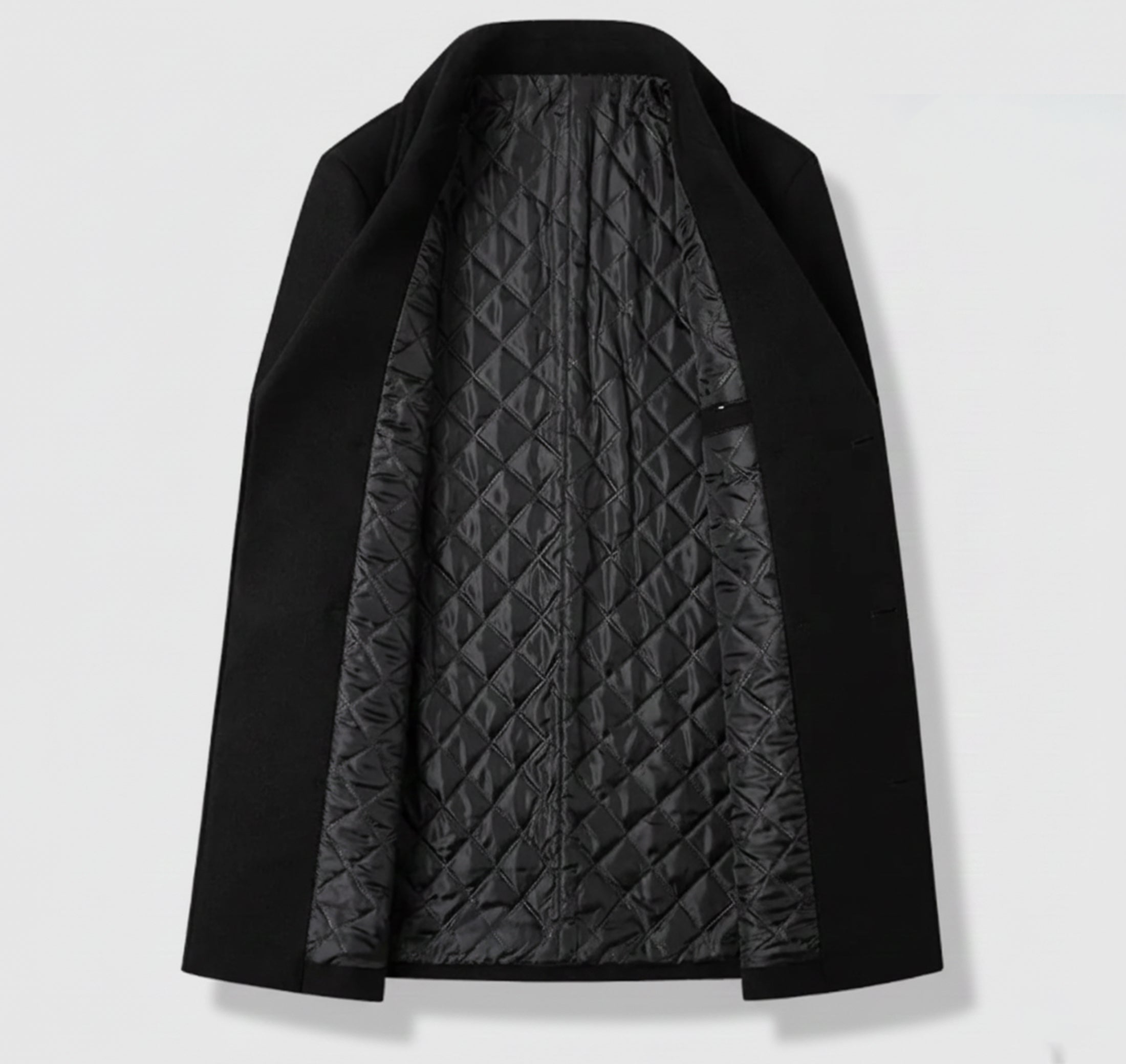 Rocal Outlet | Men’s Classic Wool Coat – Modern Leisure Edition