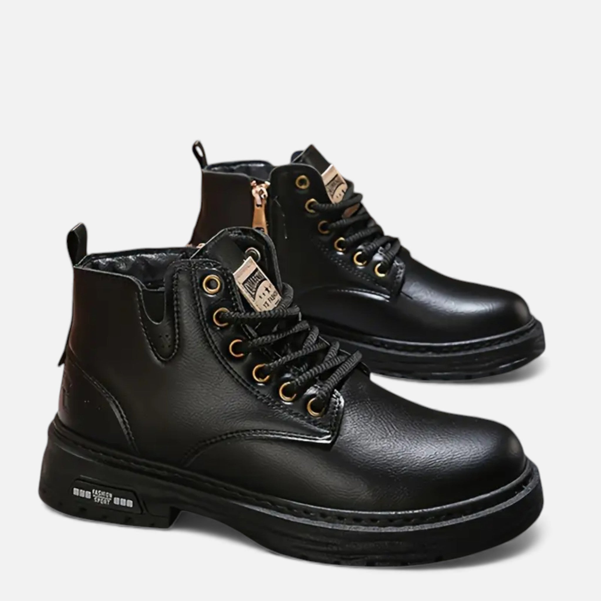 Rocal Outlet | Men’s Vintage Boots – Classic Short Lace-Up