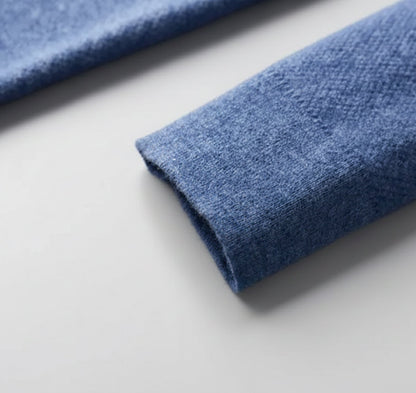 Rocal Outlet | Jersey de Punto con Cuello Polo para Hombre – Capa Diaria Cálida