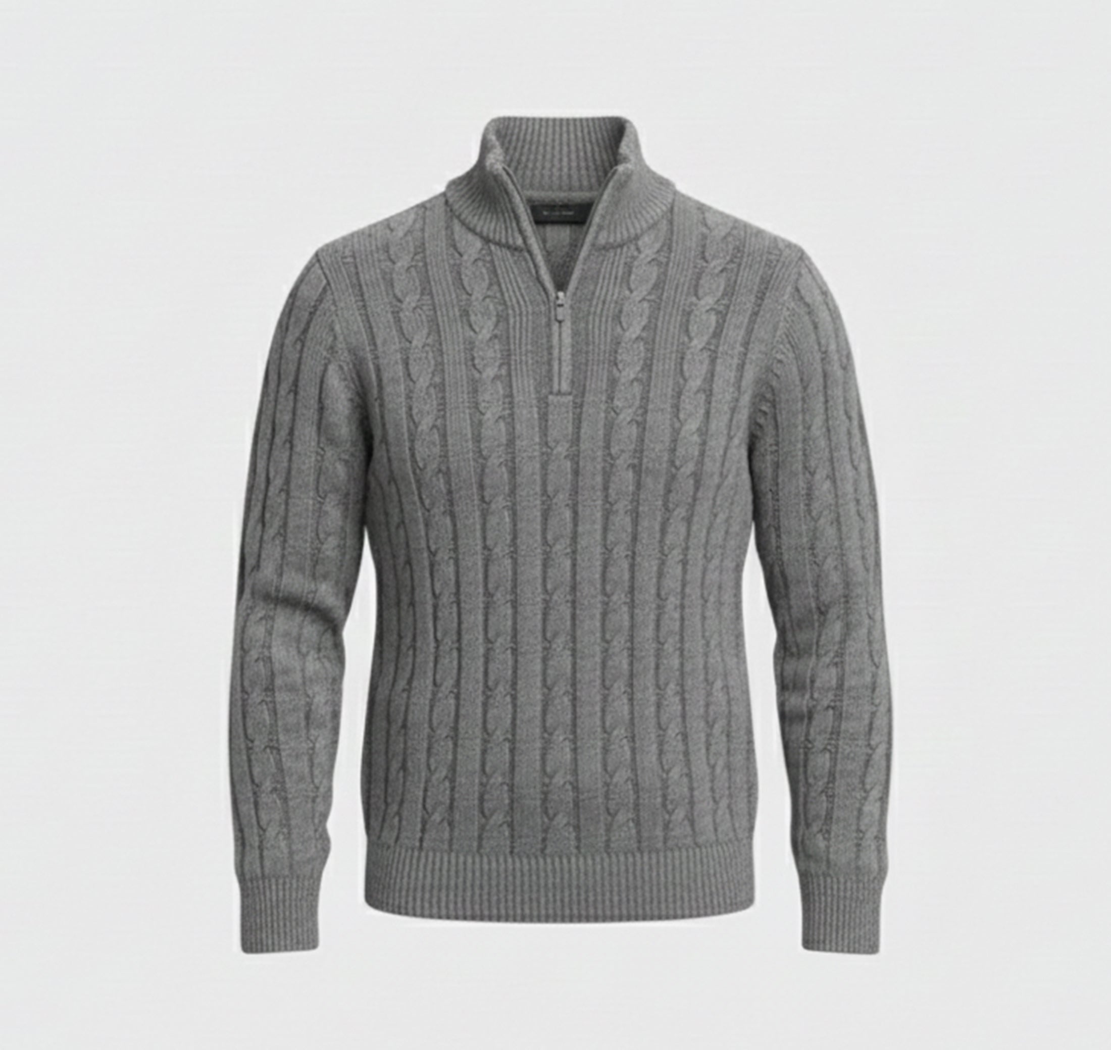 Rocal Outlet | Suéter de lana para hombre – Clásico con cuello semi-alto