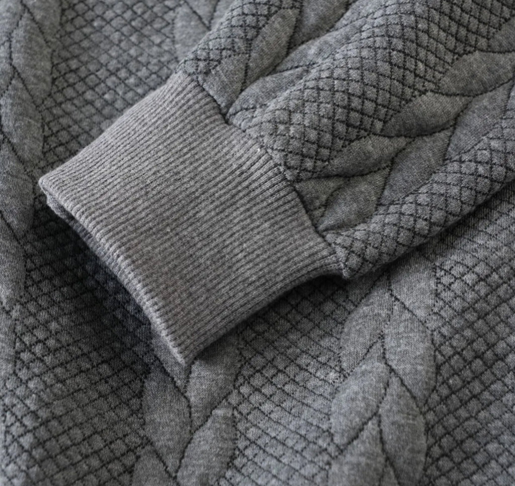 Rocal Outlet | Men’s Jacquard Knitwear – Loose Lapel Classic