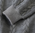 Rocal Outlet | Men’s Jacquard Knitwear – Loose Lapel Classic