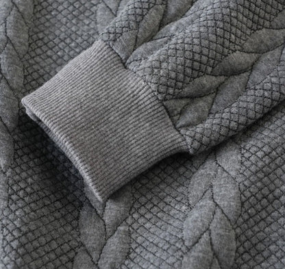 Rocal Outlet | Prendas de punto jacquard para hombre – Clásico con solapa suelta