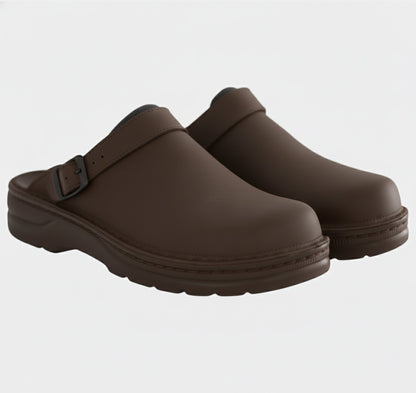 Rocal Outlet | Zuecos unisex de ante – comodidad con puntera cerrada