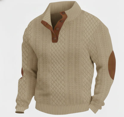 Rocal Outlet | Jersey de Invierno para Hombre – Tejido Holgado Acogedor