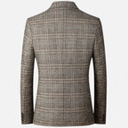 Rocal Outlet | Men’s Lightweight Business Blazer – Geometric Elegance