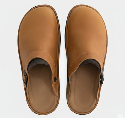 Rocal Outlet | Zuecos unisex de ante – comodidad con puntera cerrada