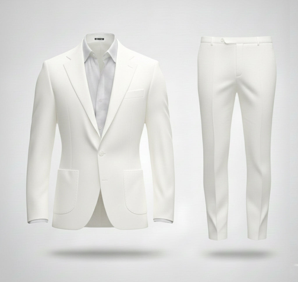 Rocal Outlet | Men’s Slim Suit Set – Digital Print Comfort