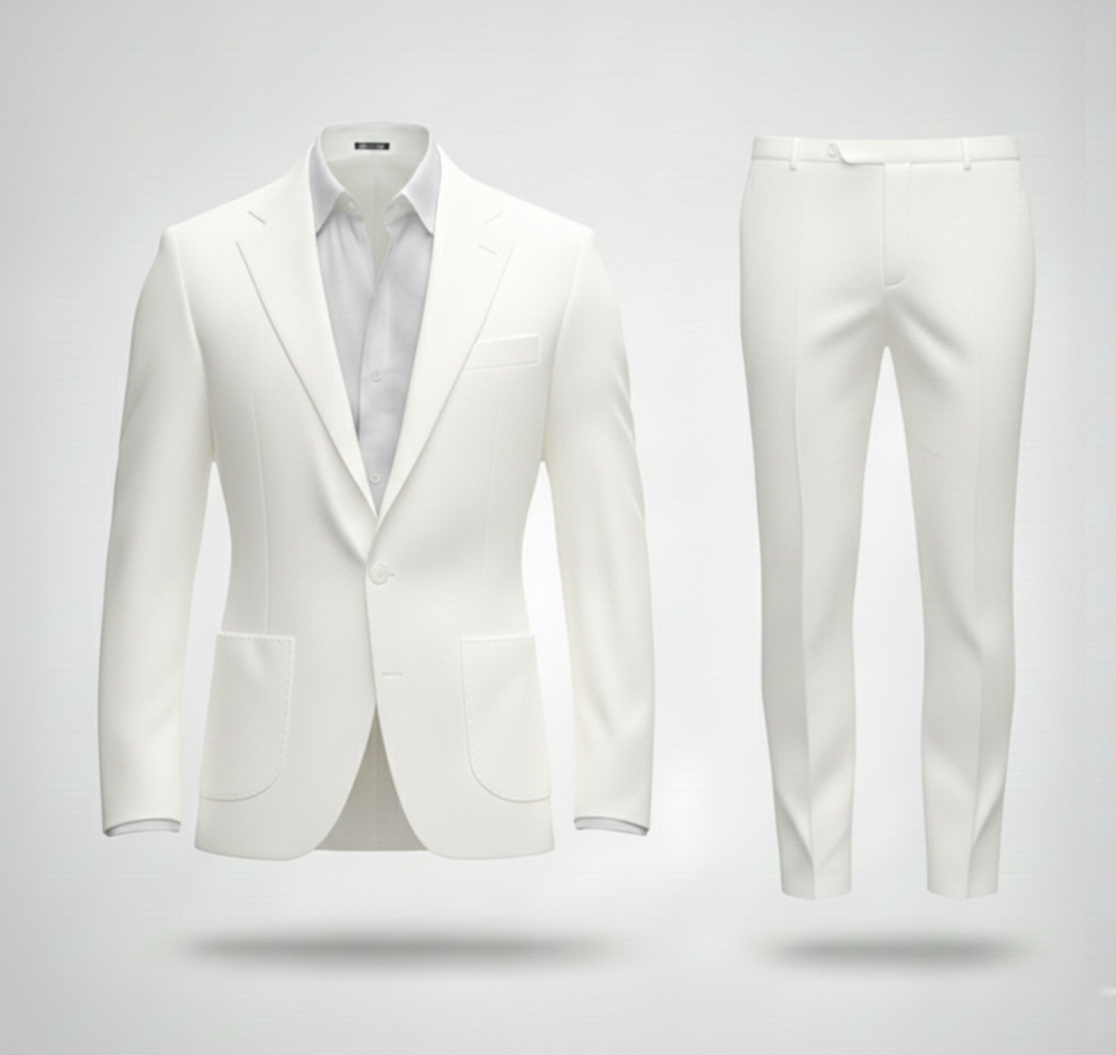 Rocal Outlet | Men’s Slim Suit Set – Digital Print Comfort